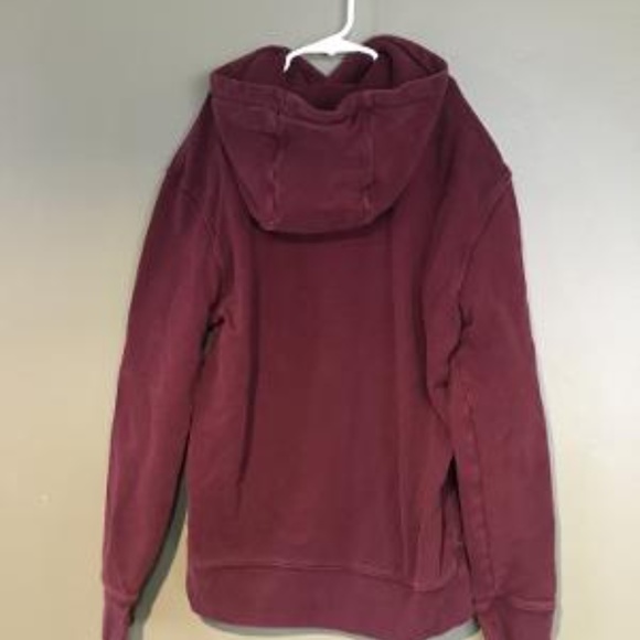 Mens Maroon American Eagle Sweatshirt - Picture 2 of 3